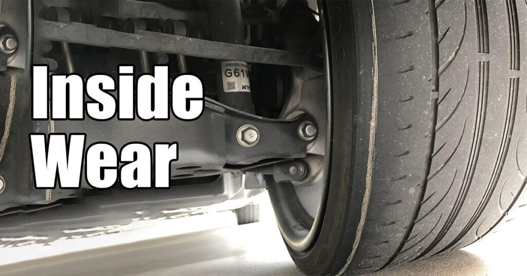 Inside Front/Rear Tires Wear: The Causes & How To Fix?