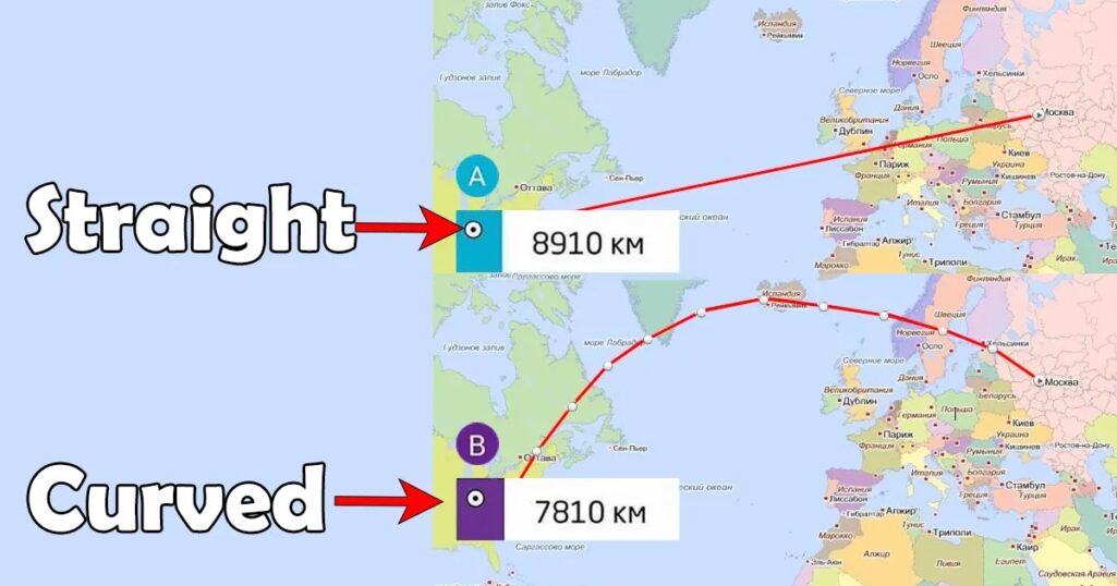 why don't planets travel in straight lines