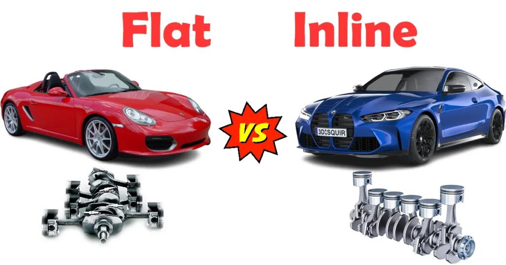 Difference Between V Engines, Inline Engines, and Flat Engines