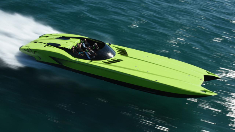 fastest catamaran speed boat