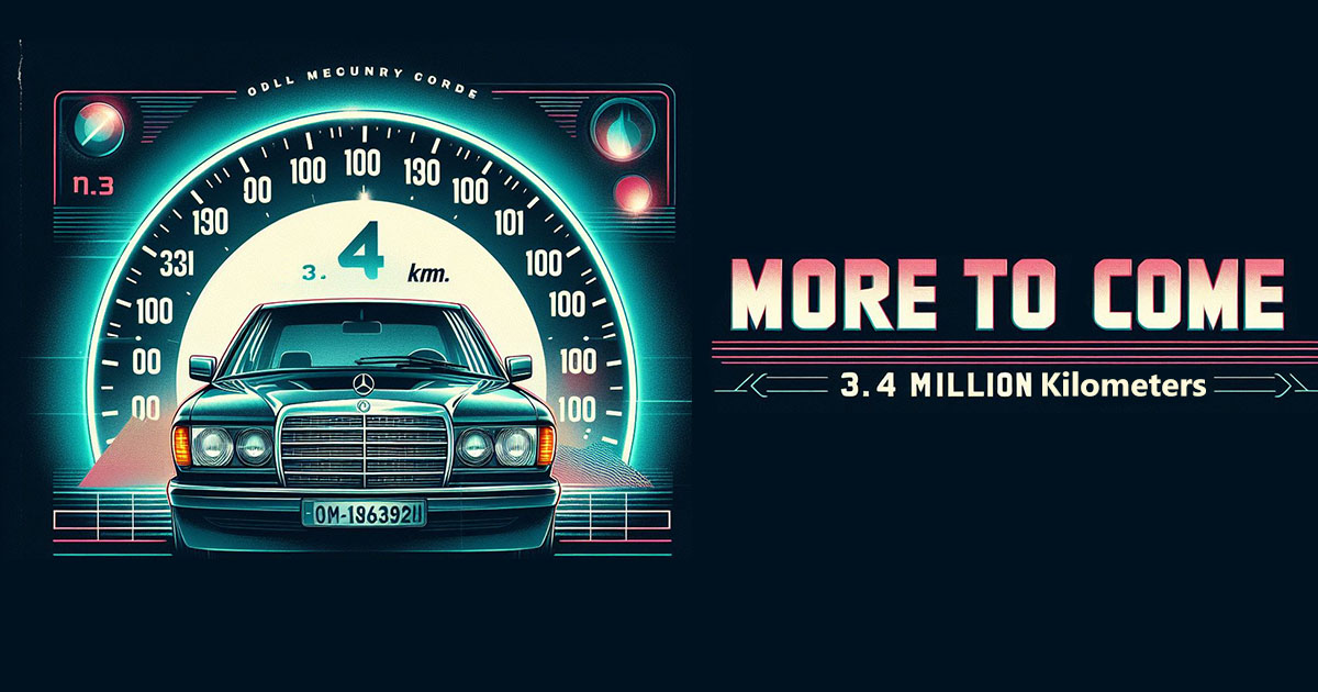 Die Hard: 1.3 million kilometers for Mercedes W124 taxi - MercedesBlog