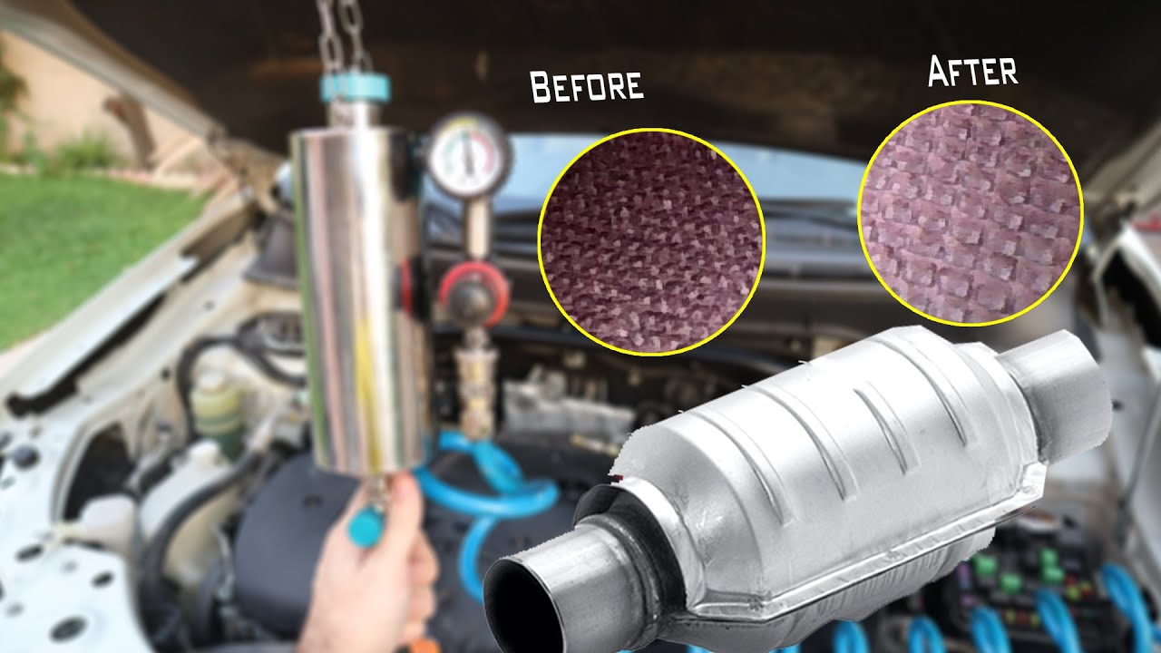 How To Unclog A Catalytic Converter? With Or Without Removing It –  Engineerine