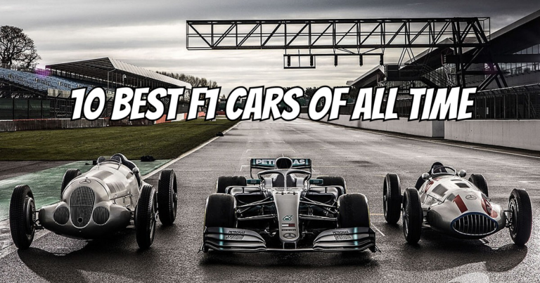 The 10 Best F1 Cars Of All Time – Engineerine