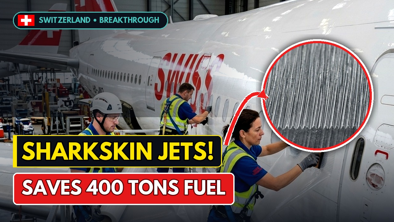 Airlines Wrap Boeing 777s in Sharkskin Film – Engineerine