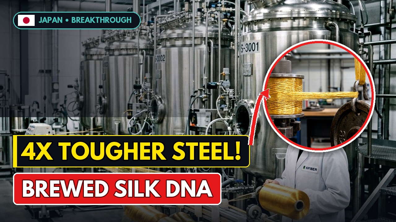 Japan Brews Synthetic Spider Silk Stronger Than Steel – Engineerine