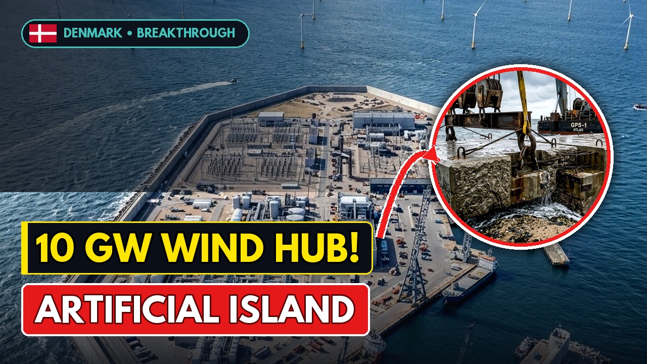 Denmark Builds Artificial Wind Energy Island – Engineerine