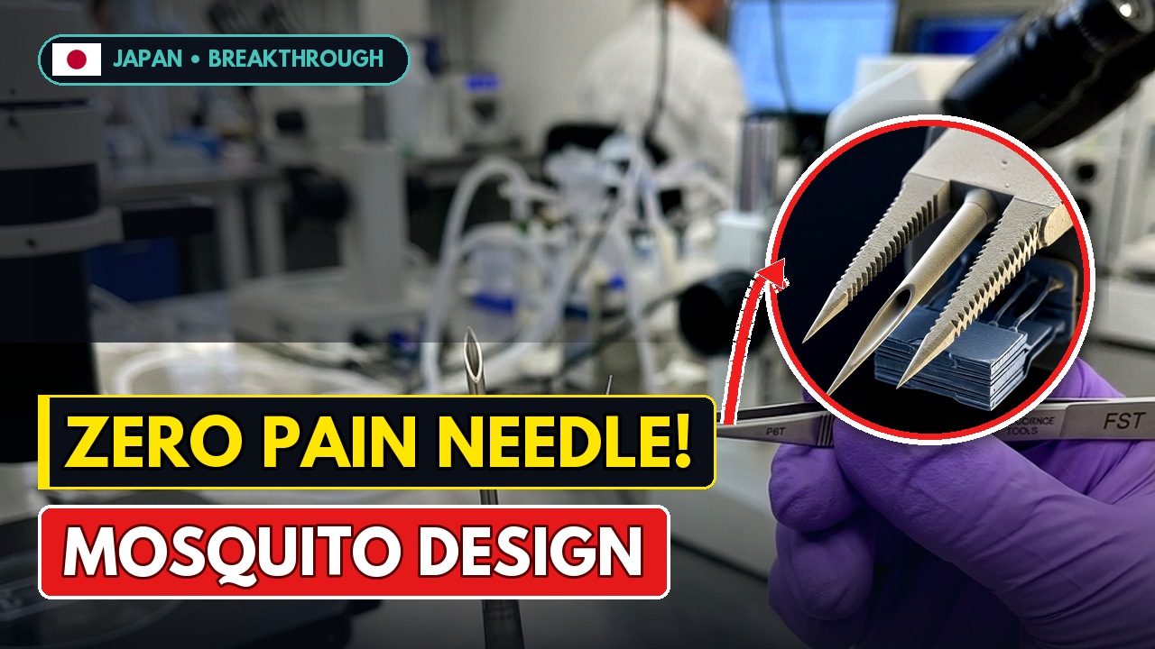 Bionic Mosquito Needle Draws Blood Painlessly – Engineerine