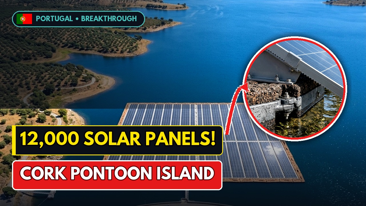 Portugal Floats 12,000 Solar Panels on Dam – Engineerine