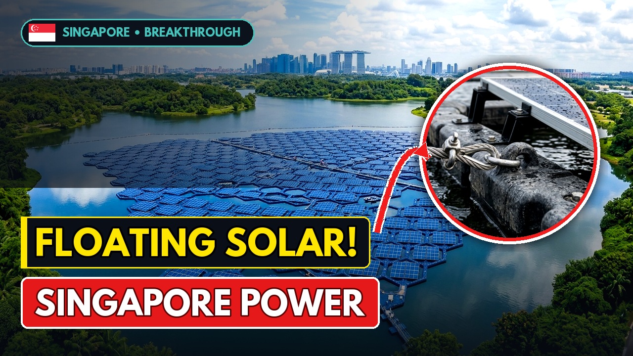 Singapore Builds Massive Floating Solar Farm – Engineerine